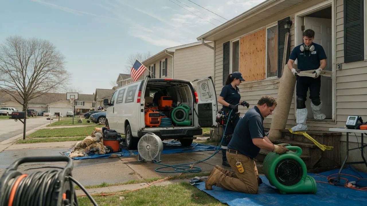 Water Damage Restoration in Sinking Spring, OH near me